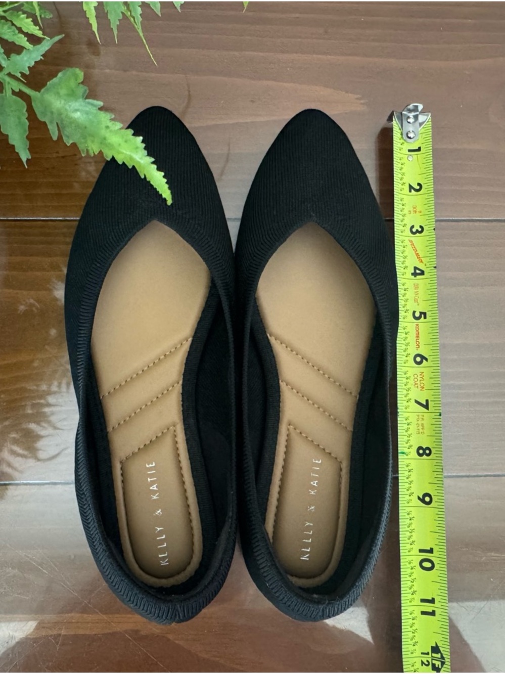 Kelly & Katie Maurene Black Ballet Flat Shoes from DSW Size 8.5 Medium - Picture 10 of 11